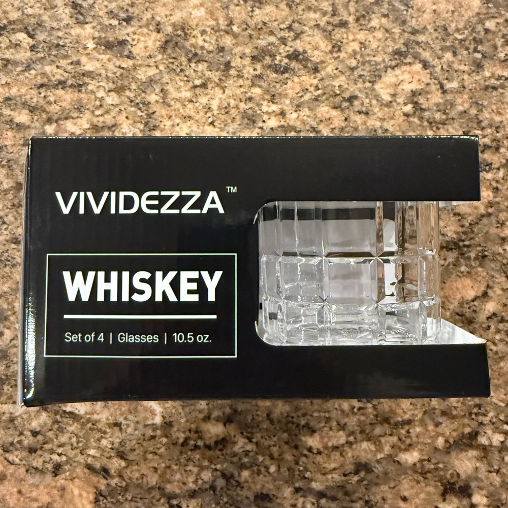 Vividezza Whiskey Glass Set